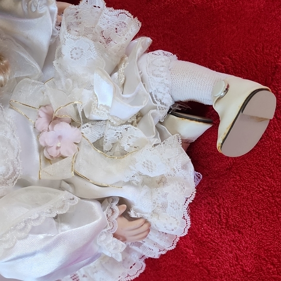 Porcelain Doll. 8 1/2" - Picture 3 of 10